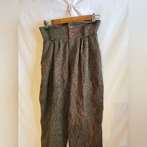 Womens Vintage High Waisted Pant Small
